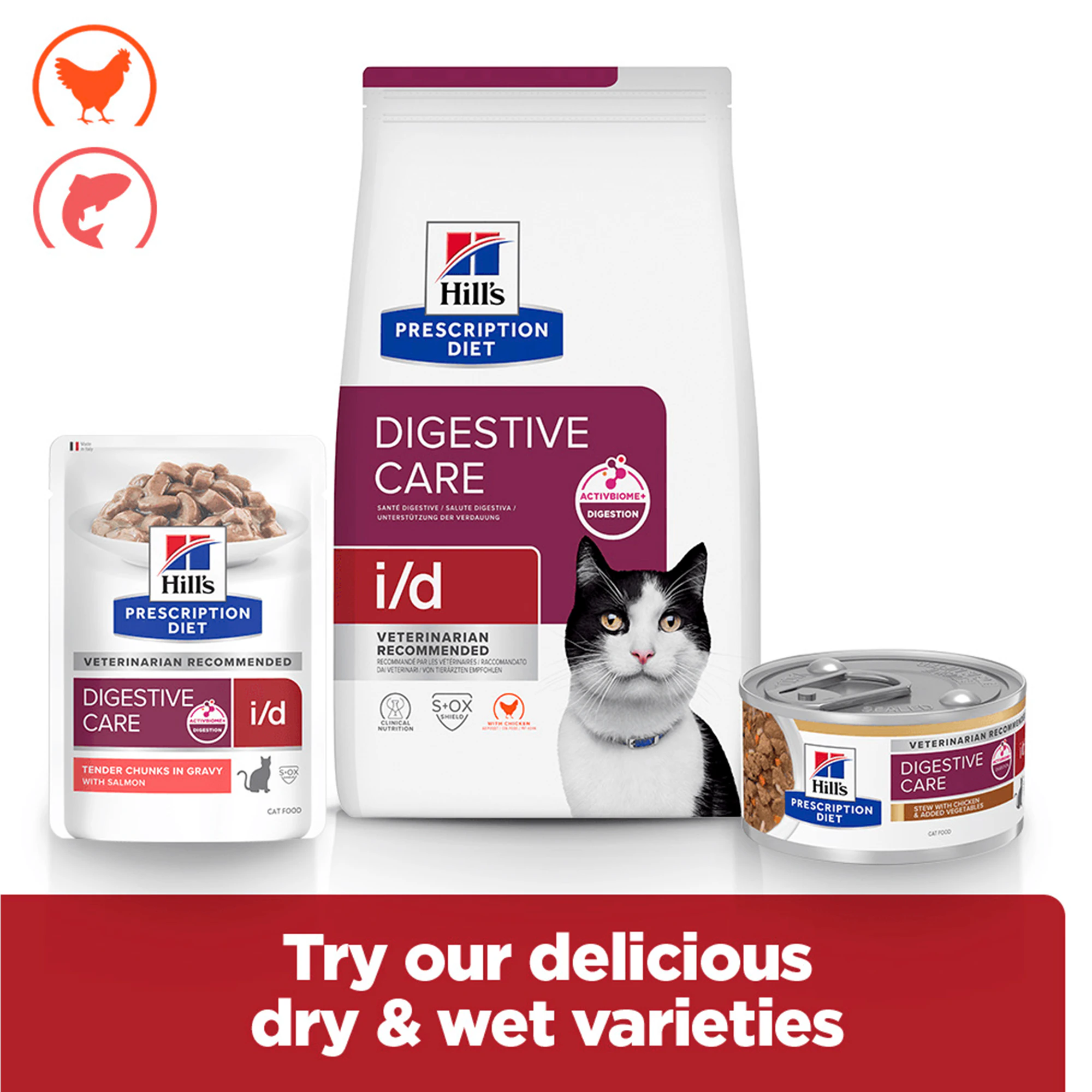 Hill's i/d Digestive Care - Prescription Diet - Feline - Meal Pouch