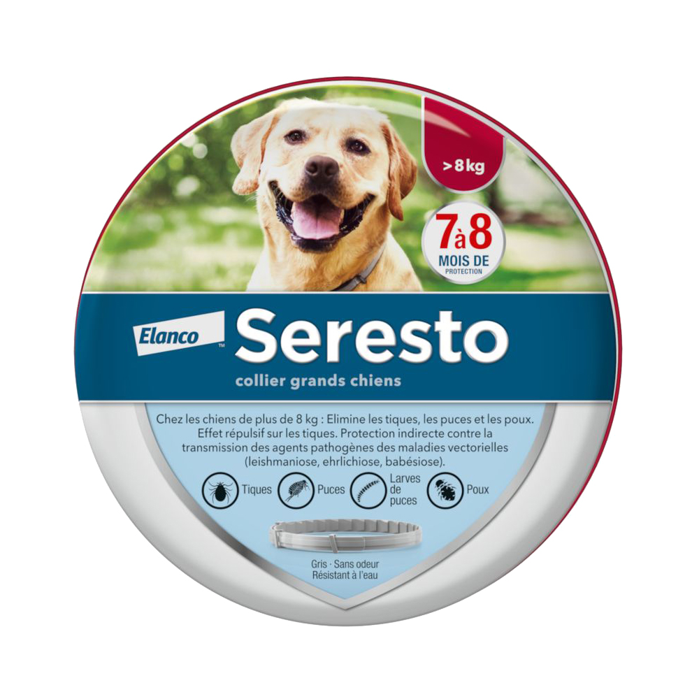 Seresto Chien - > 8 kg - 70 cm