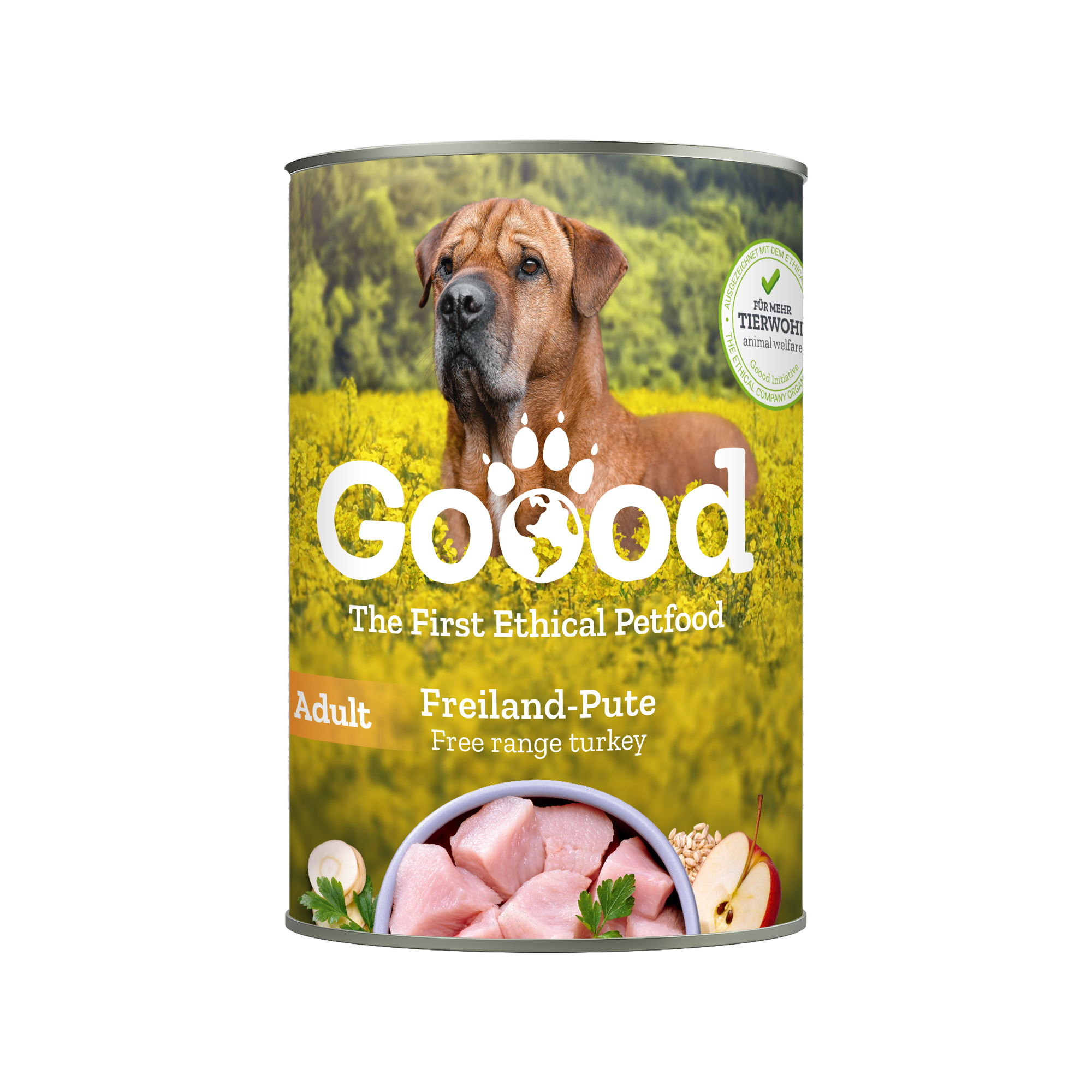 Goood Adult Dog Food - Tin - Free Range Turkey