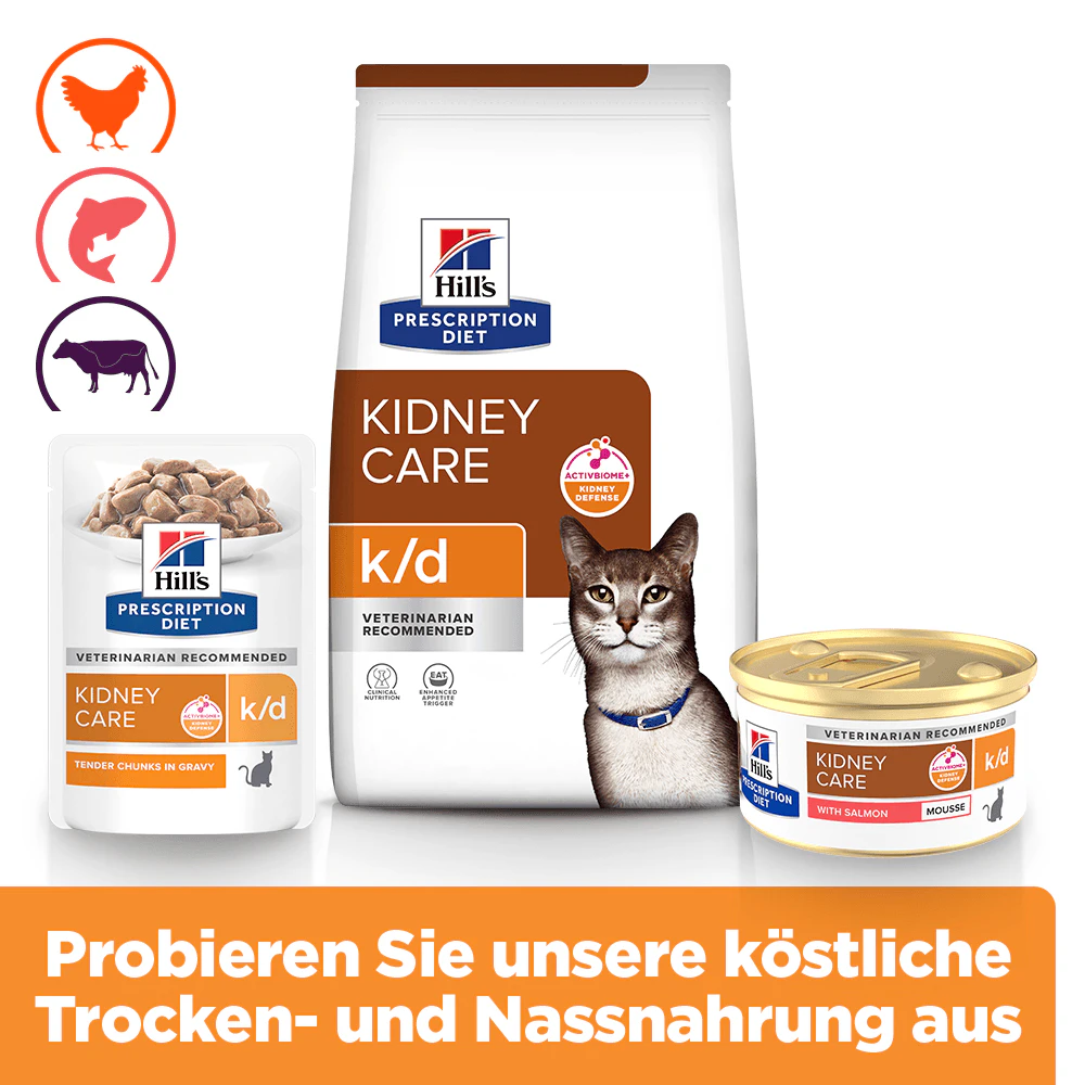 Hill's k/d Kidney Care - Prescription Diet - Feline - Mousse