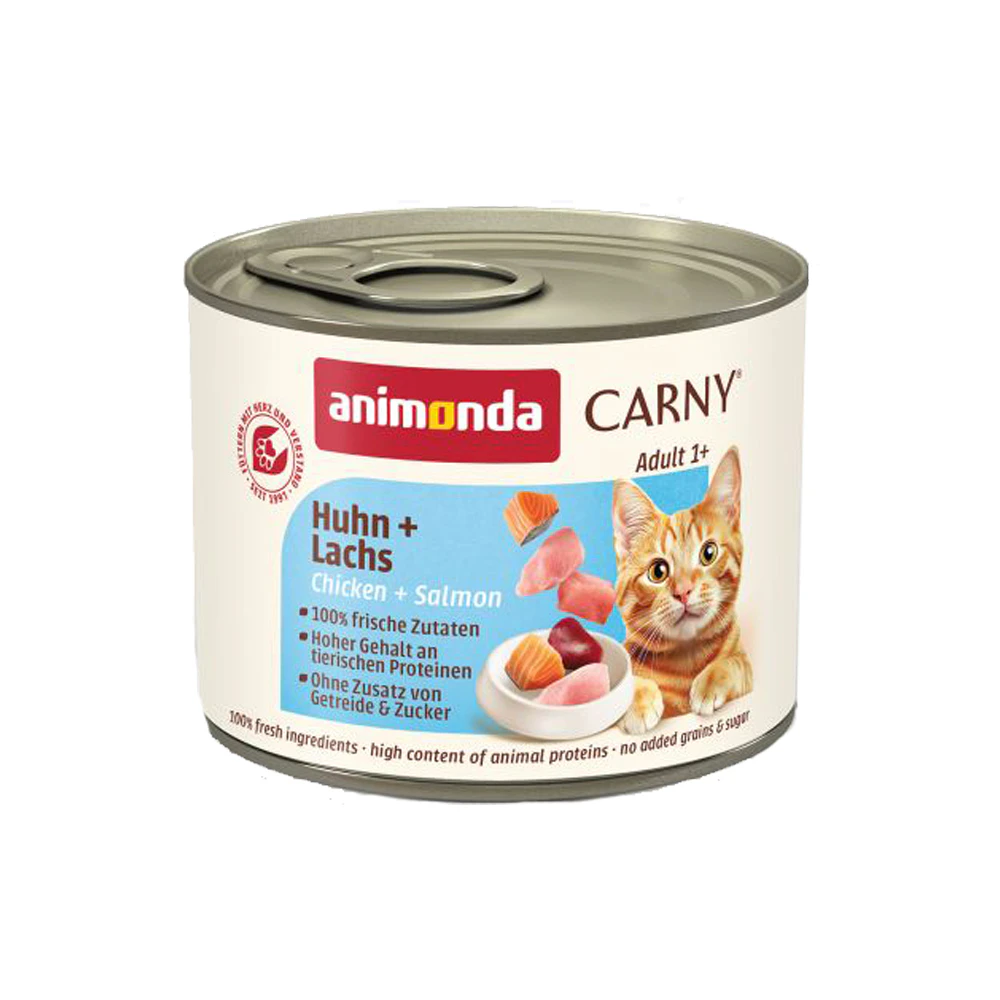 Animonda Carny Adult - Kylling med laks - 6 x 200 g