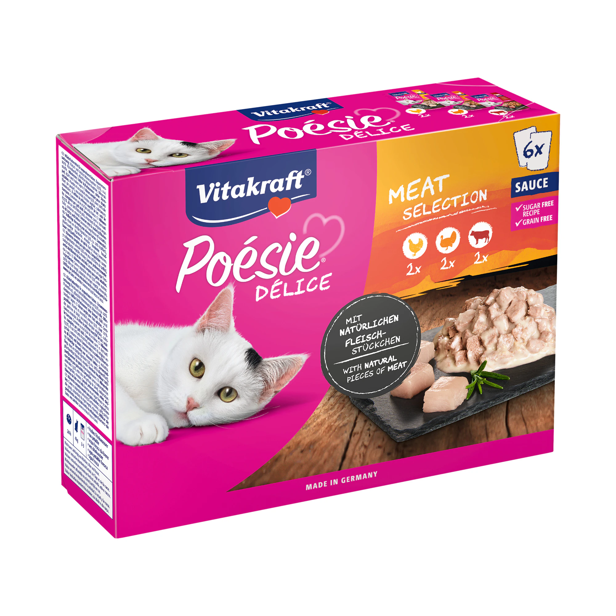 Vitakraft Poésie® Délice Meat Selection