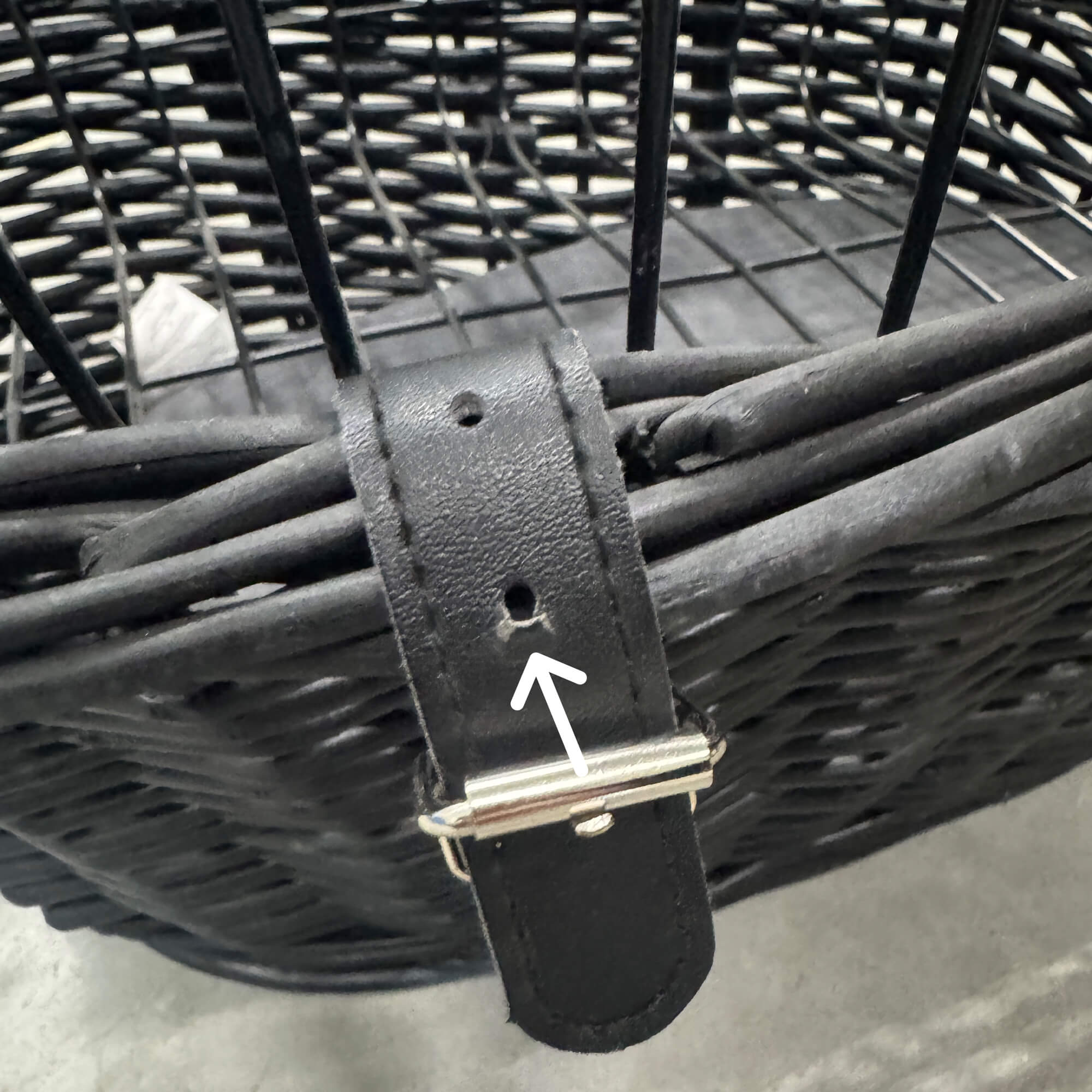 Trixie Hondenfietsmand Rotan (Tweede kans)