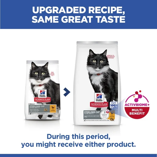 Hill's Science Plan Sterilised Cat - Mature Adult 7+ - Chicken