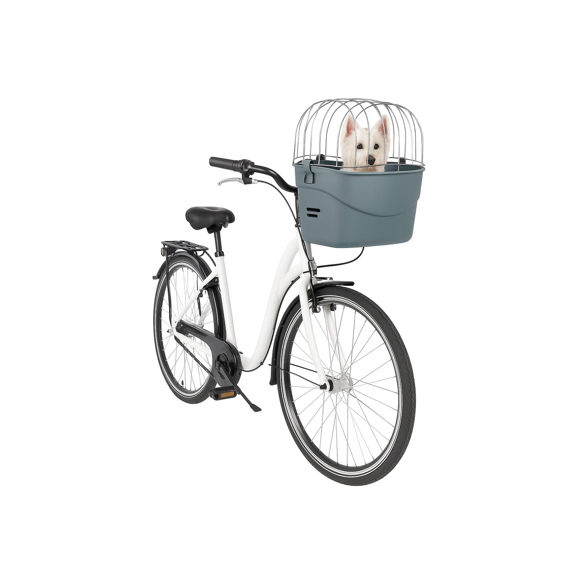 Trixie Panier à Vélo pour Guidon pour Animaux Domestiques