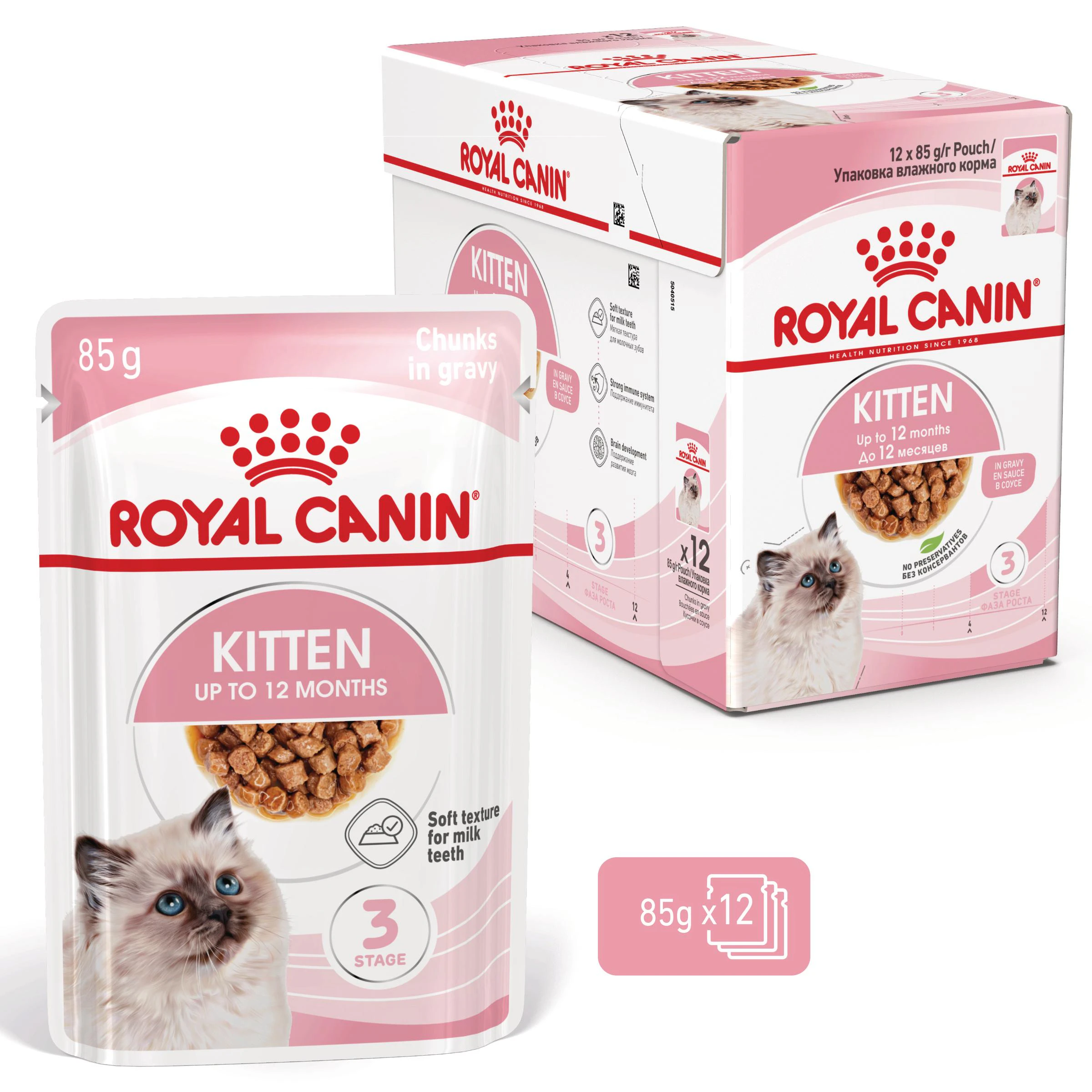 Royal Canin Kitten in Gravy - Kattenvoer