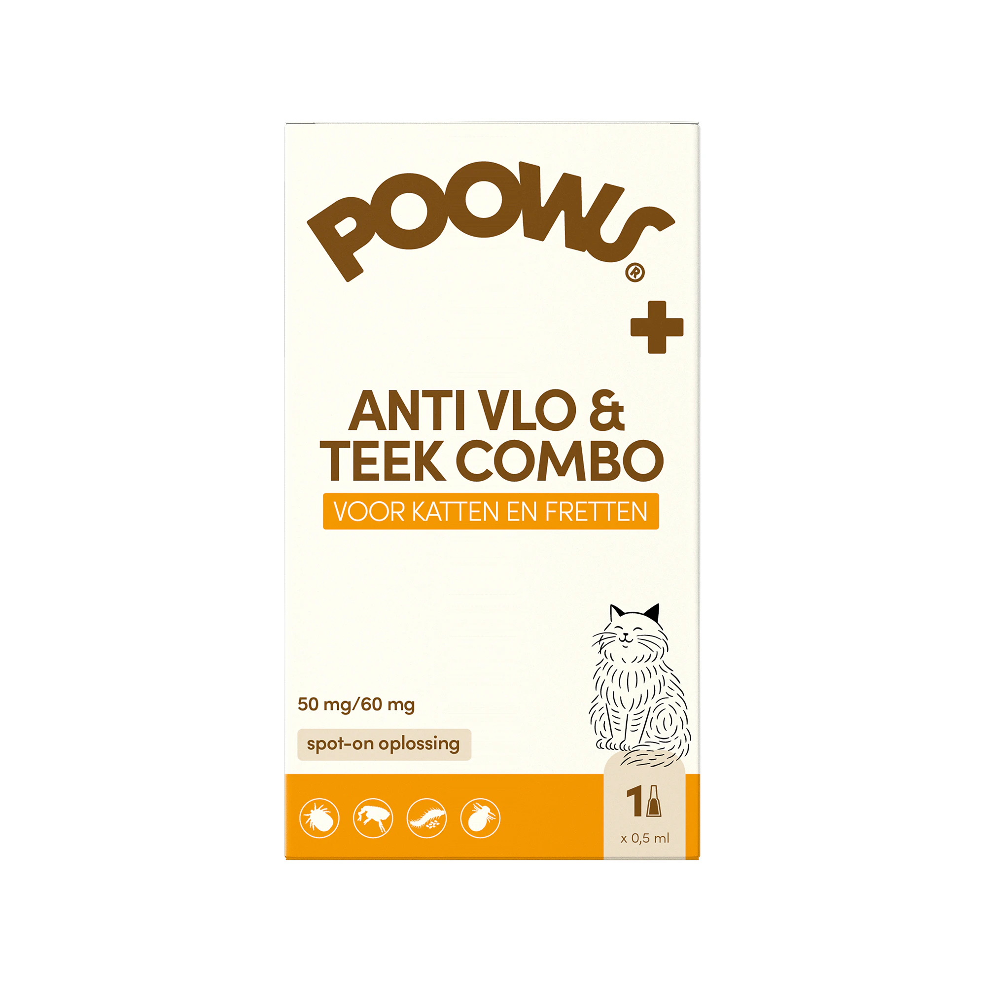 Poows Combo Spot-On - Kat en Fret