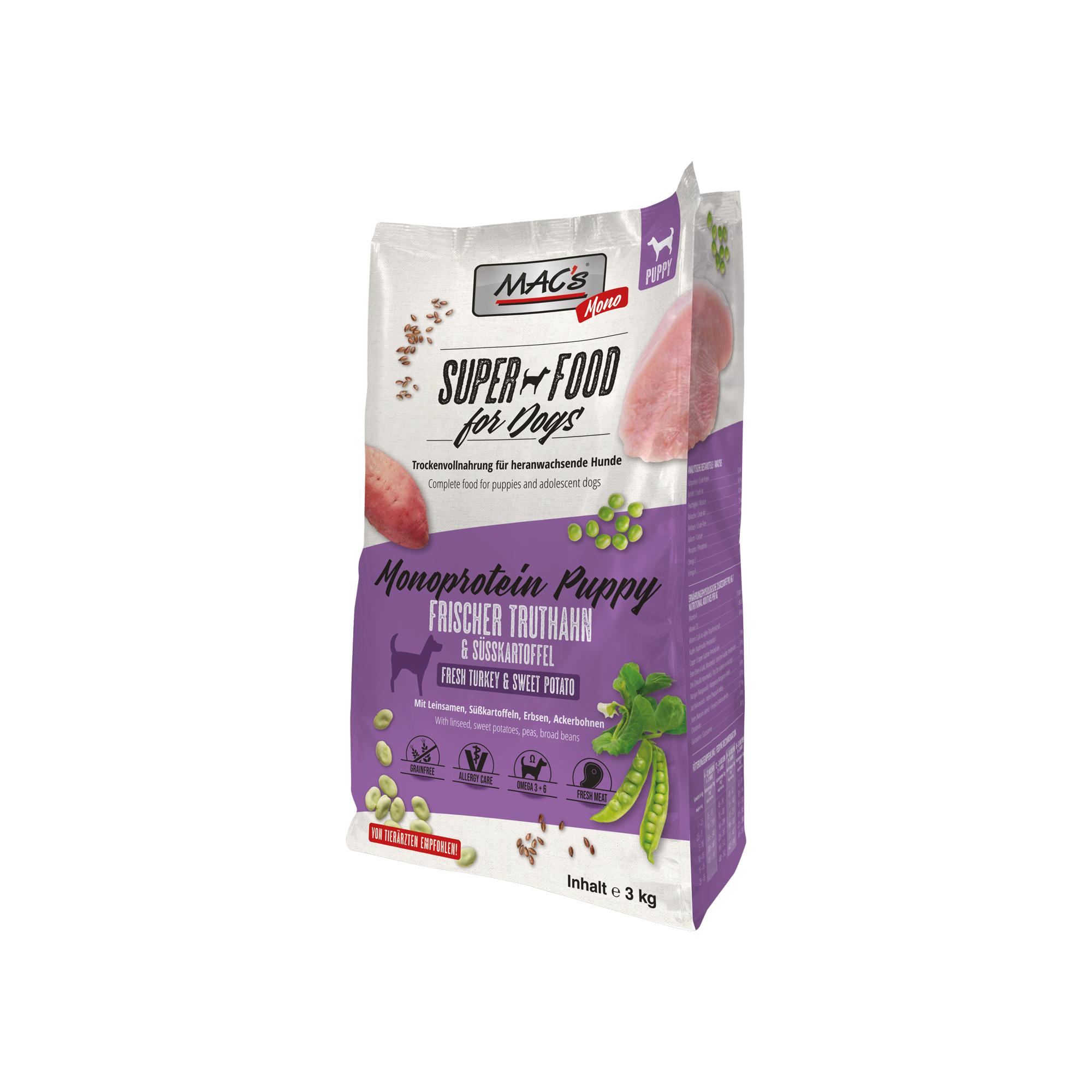 MAC's Monoprotein Puppy Hondenvoer