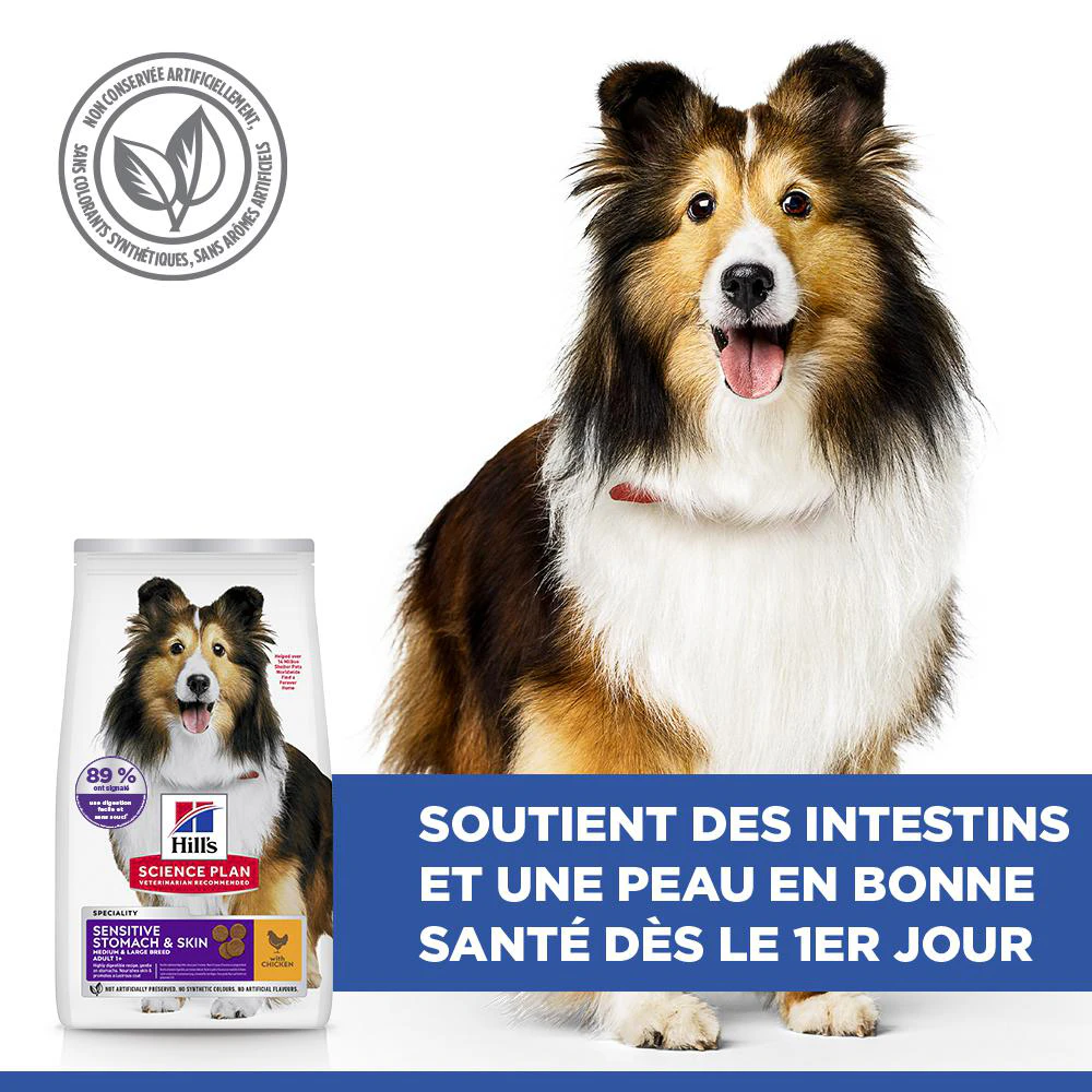 Hill's Science Plan Adult Sensitive Stomach & Skin Medium