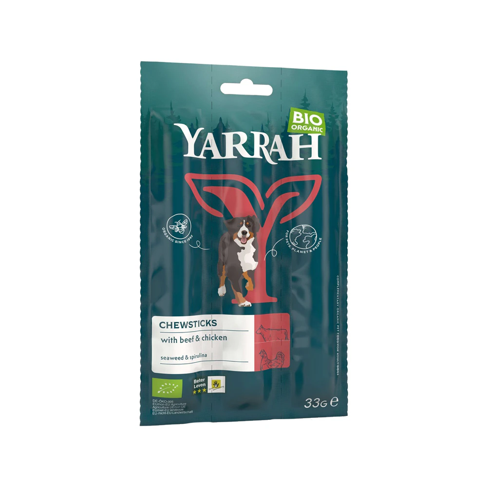 Yarrah Chewsticks - Manzo & Pollo