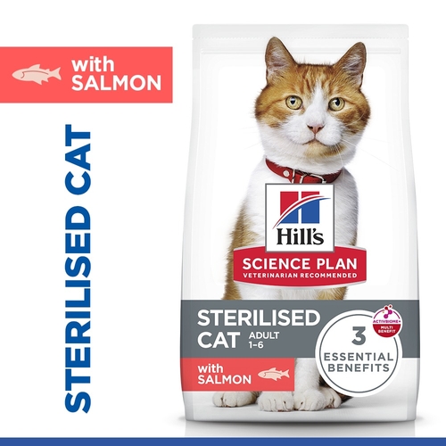 Hill's Science Plan Sterilised Cat - Adult - Salmon