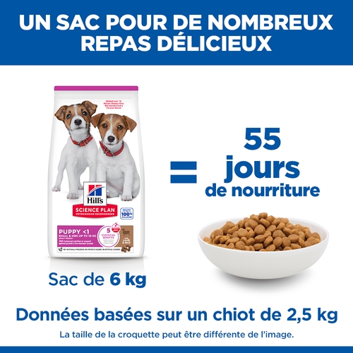 Hill's Science Plan Small & Mini - Chiot - Agneau & Riz