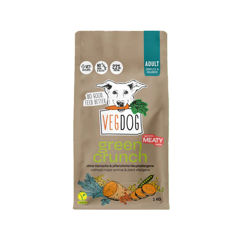 VegDog Green Crunch - 1 kg