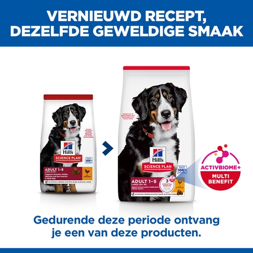 Hill's Science Plan - Large Breed - Adult - Kip