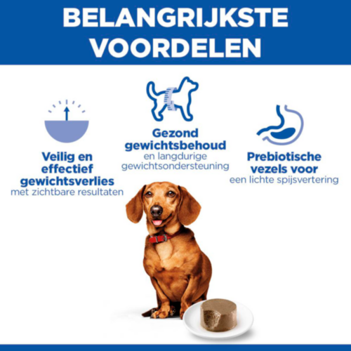 Hill's Science Plan Small & Mini - Perfect Weight Adult - Kalkoen - Blik