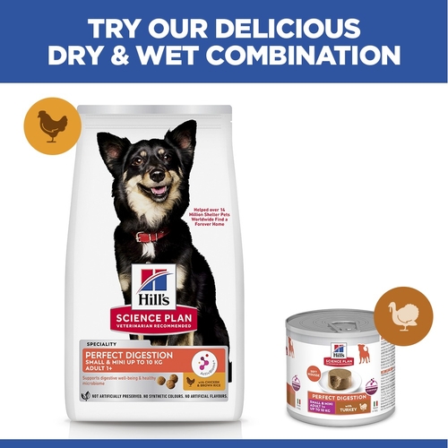 Hill's Science Plan Small & Mini - Perfect Digestion Adult - Chicken
