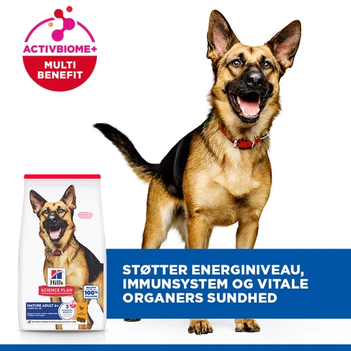 Hill's Science Plan - Large Breed - Mature Adult 6+ - Kylling