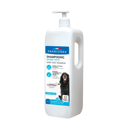 Francodex Mørk Pels Shampoo - 1 L