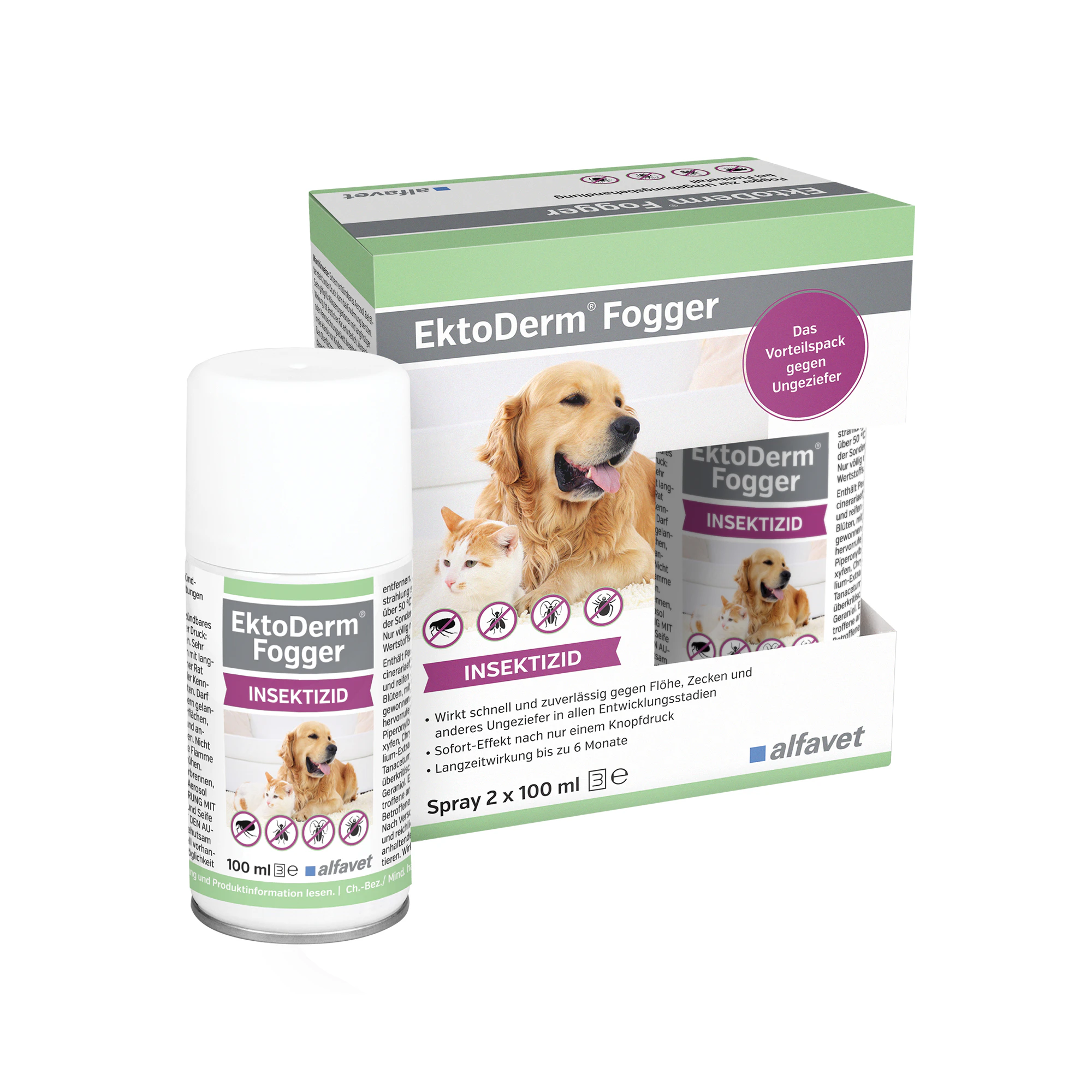 EktoDerm Fogger - 2 x 100 ml