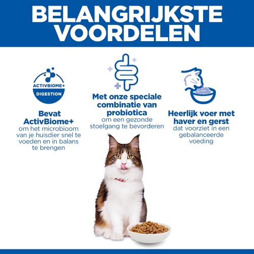 Hill's Science Plan Perfect Digestion - Adult 1+ - Kip & Bruine Rijst