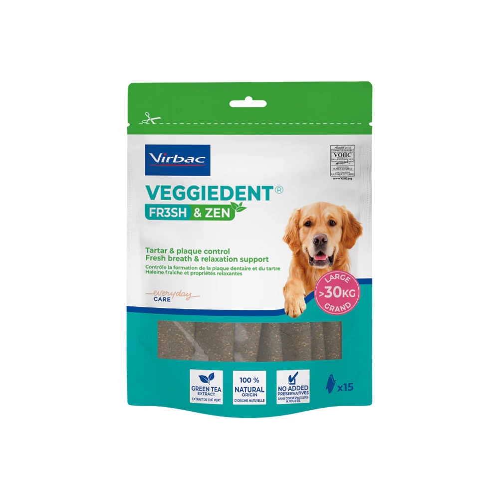 VeggieDent FR3SH Zen Kauwstrips - L