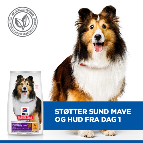 Hill's Science Plan Adult Sensitive Stomach & Skin Medium Hundefoder