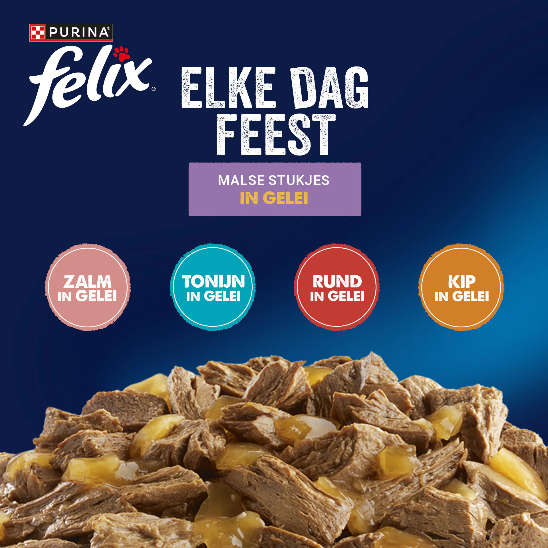 Felix Elke Dag Feest in Gelei - Mix Selectie - 120 x 85 g