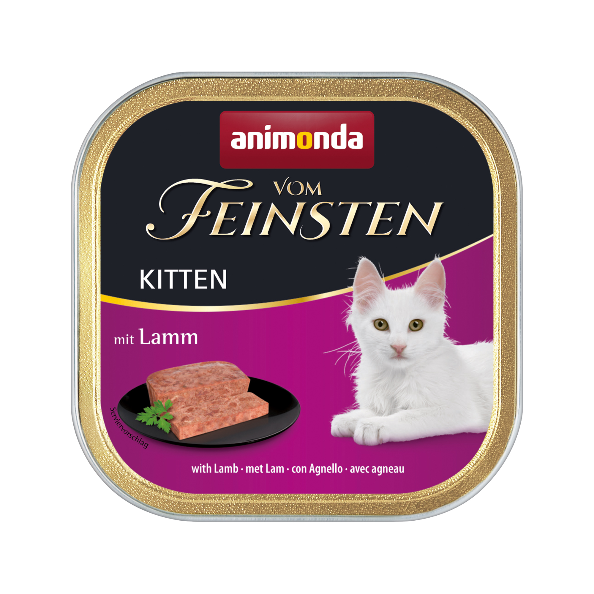 Animonda Vom feinsten kip/ei/ham 150 gr AM82646