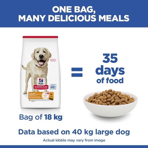 Hill's Science Plan - Large Breed - Adult - Light - Chicken