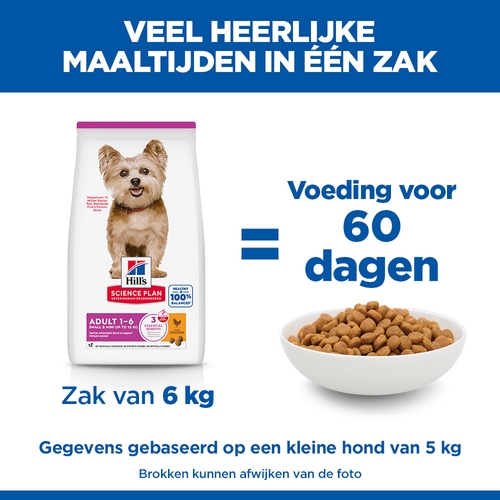 Hill's Science Plan Small & Mini - Adult - Kip