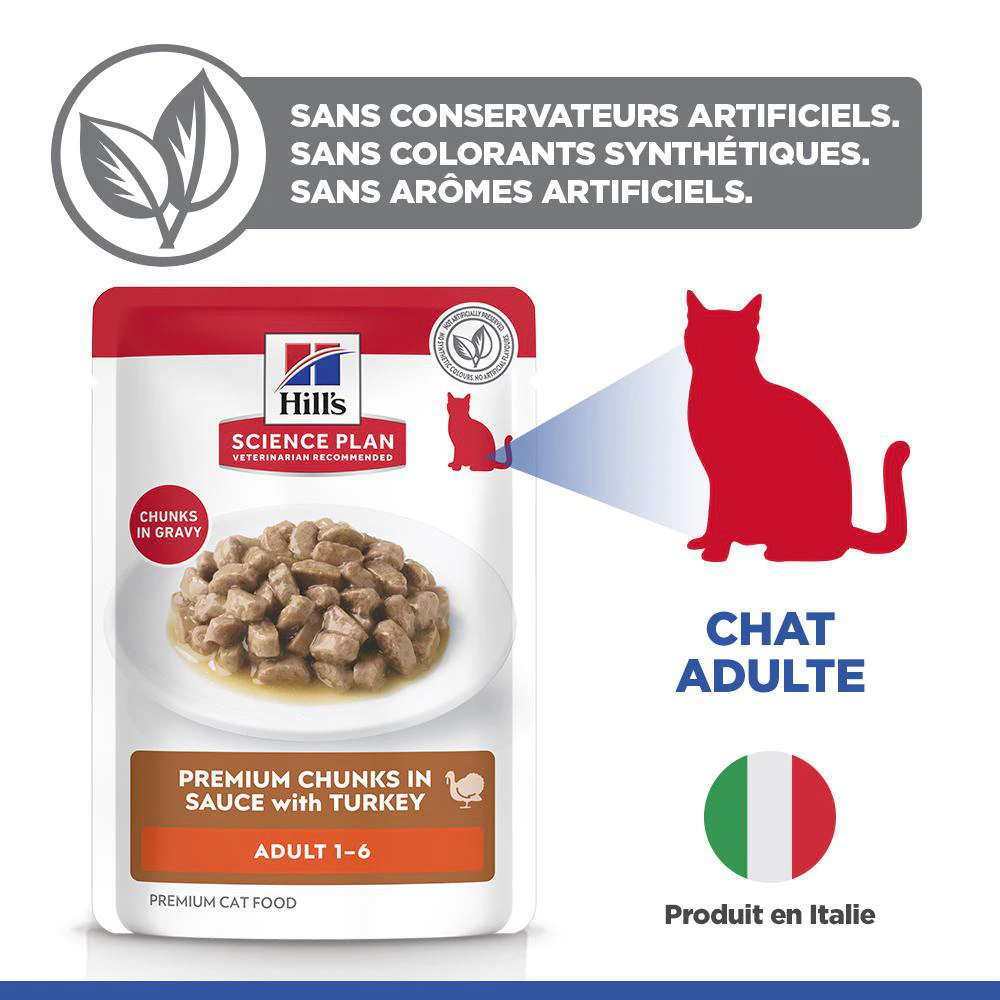 Hill's Science Plan Adult - Dinde - Sachet repas