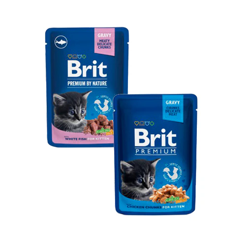 Brit Premium Cat Pouches - Kitten