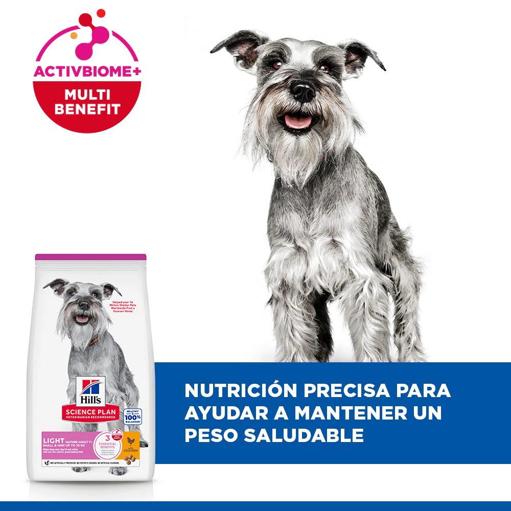 Hill's Science Plan Small & Mini - Mature Adult 7+ - Light - Pollo