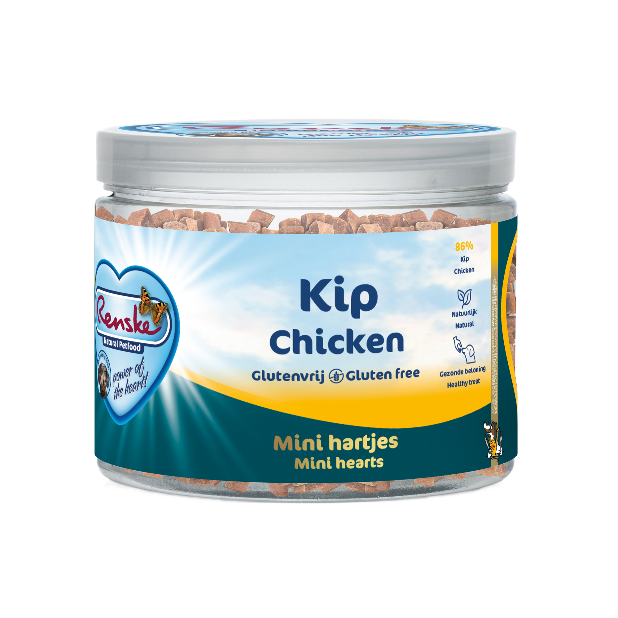 Renske Gesunde Belohnung Mini Herzchen – Ente – 100 g Renske Gesunde Belohnung Mini Herzchen – Ente – 100 g