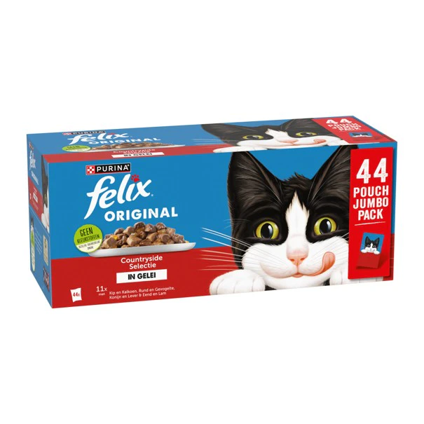 Felix Original Countryside Selection in Jelly - 44 x 85 g