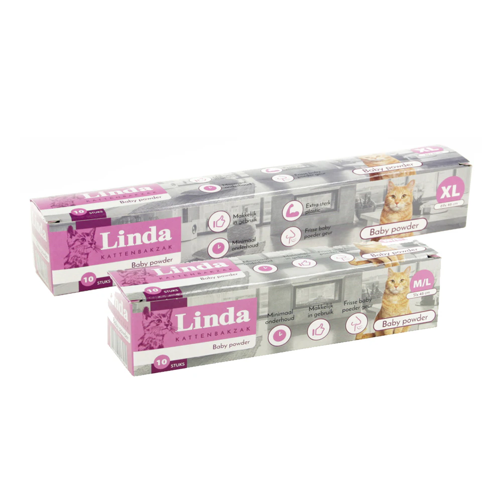 Linda Katzentoilettenbeutel Babypuder
