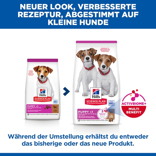 Hill's Science Plan Small & Mini - Welpe - Lamm & Reis