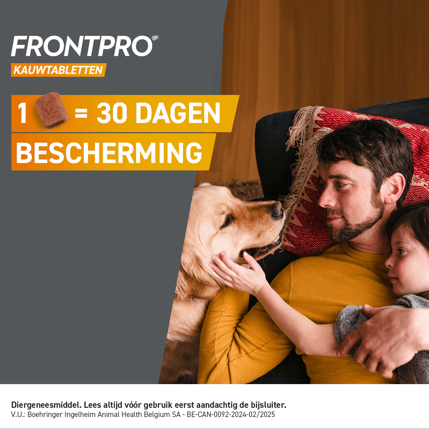 FRONTPRO Kauwtabletten Hond