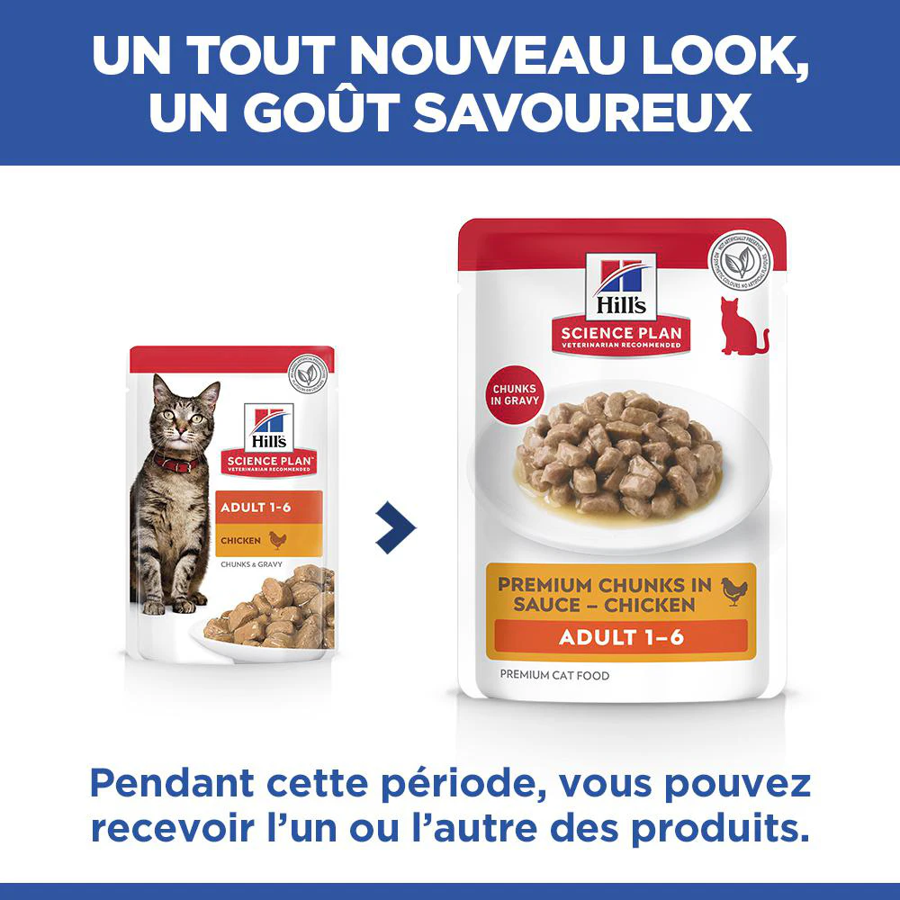 Hill's Science Plan Adult - Sachet - Poulet