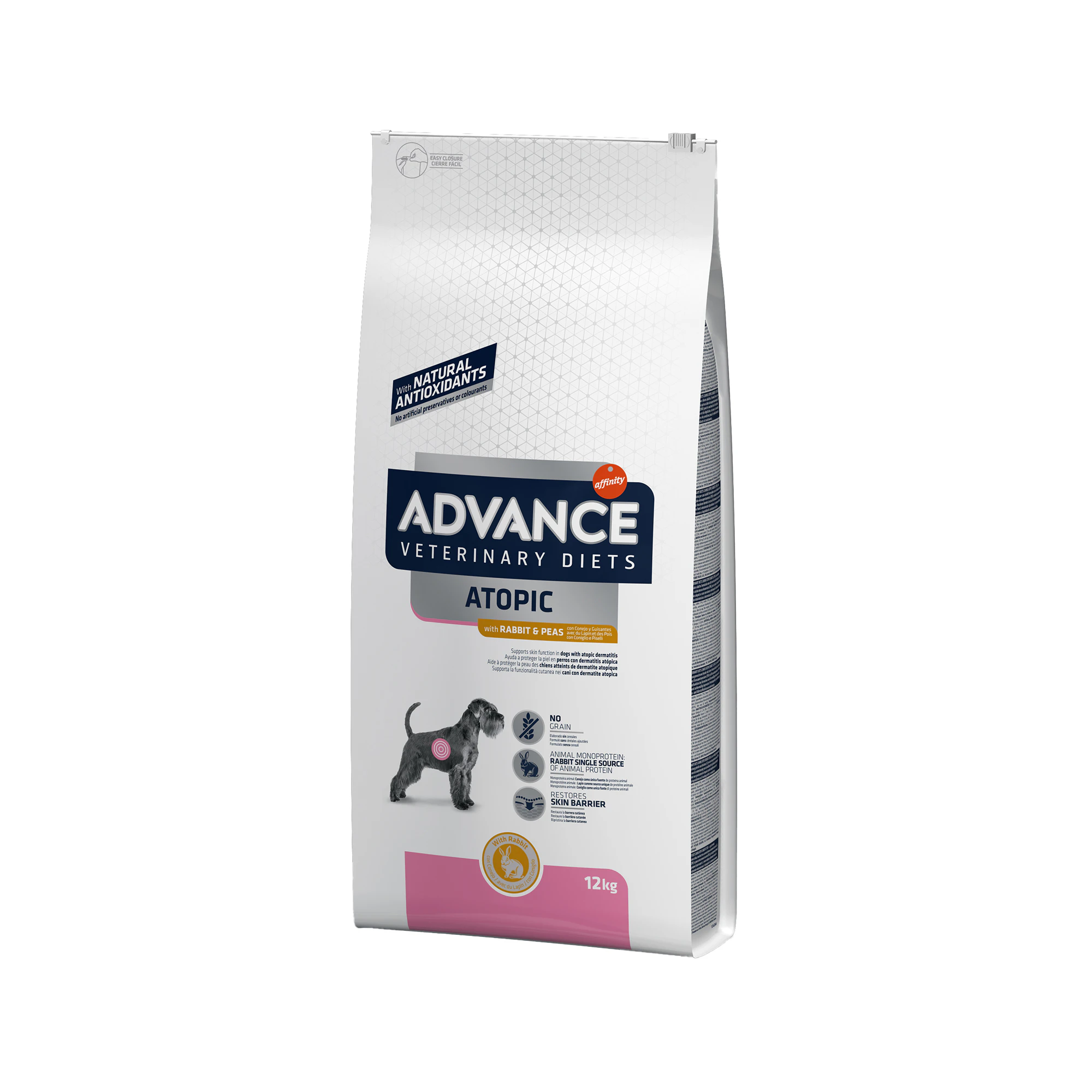Affinity Advance Veterinary Diets Atopic Hond - Konijn - 12 kg