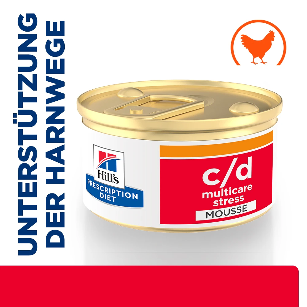 Hill's c/d Multicare Stress - Prescription Diet - Katze - Mousse