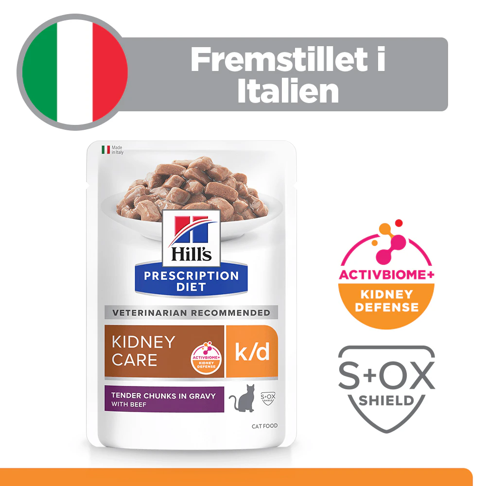 Hill's k/d Kidney Care - Prescription Diet - Feline - Portionspose