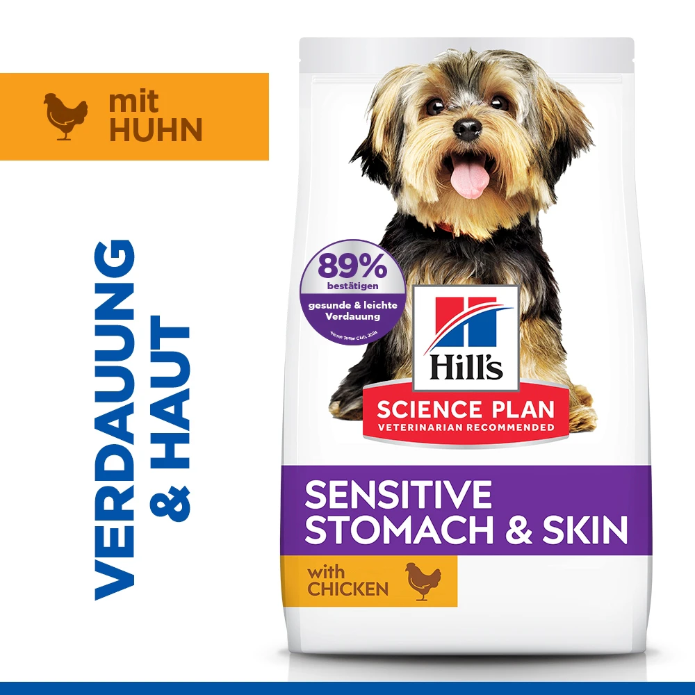 Hill's Science Plan Small & Mini - Sensitive Stomach & Skin Adult - Huhn