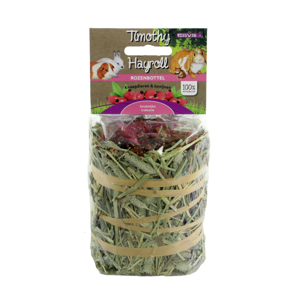 Esve Timothy Hay Roll - Rosa canina - 100 g