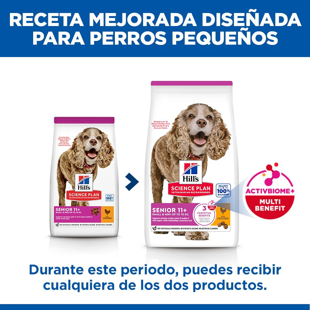 Hill's Science Plan Small & Mini - Senior 11+ - Pollo