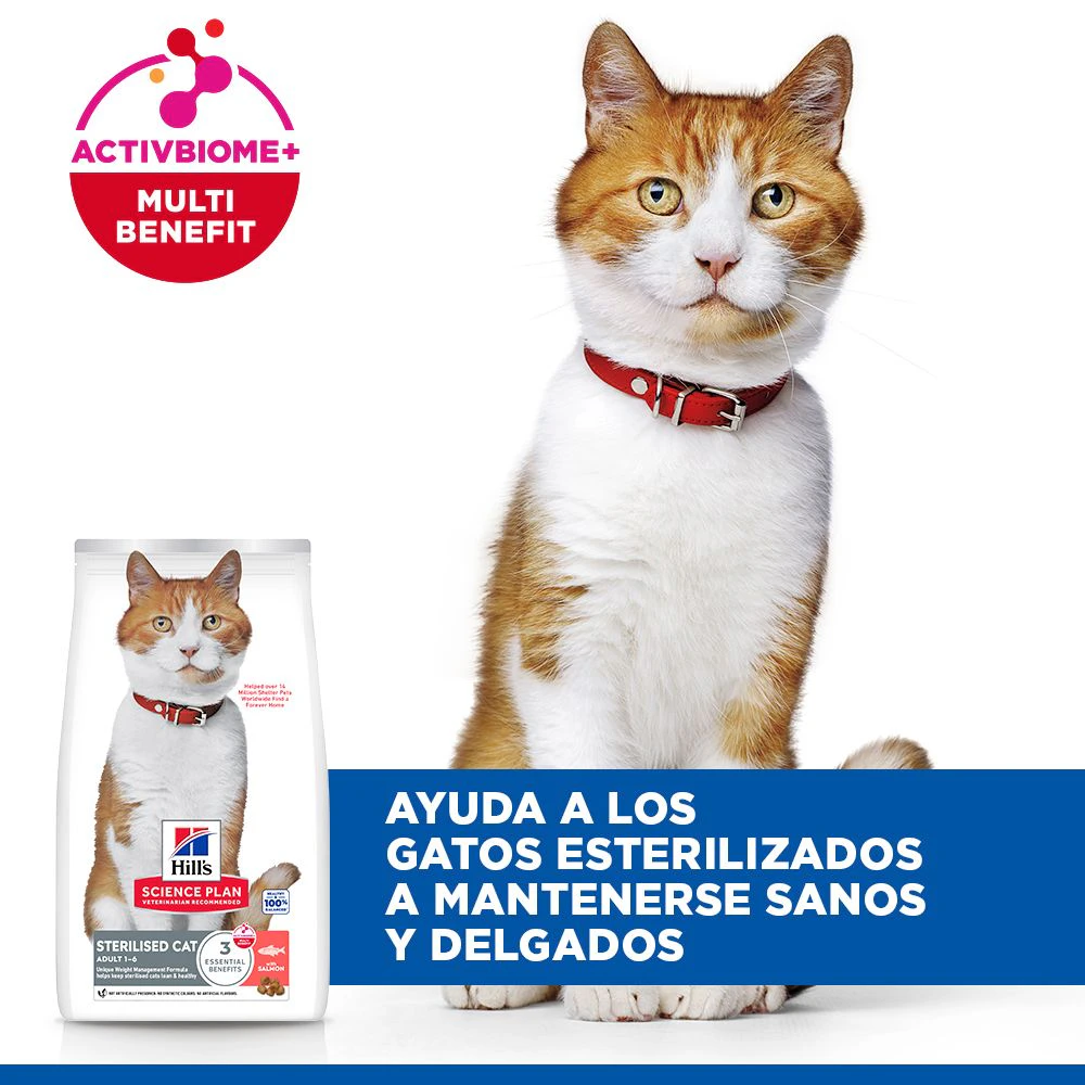 Hill's Science Plan Sterilised Cat - Adult - Salmón