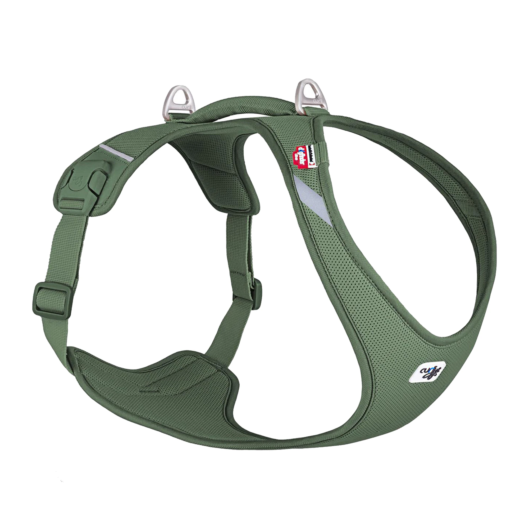 Curli Belka Comfort Harness - Moss - XXXL