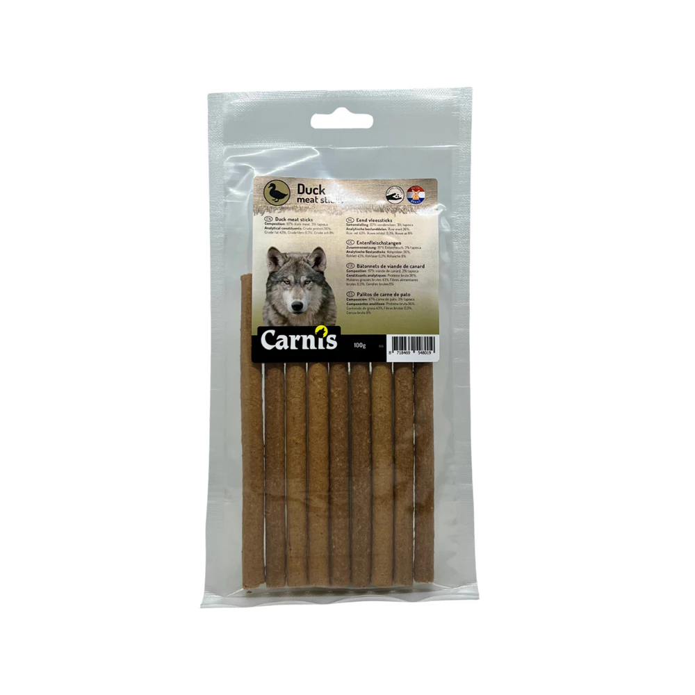 Carnis Vleessticks - Eend - 100 g