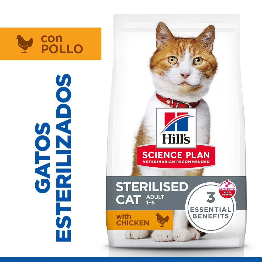 Hill's Science Plan Sterilised Cat - Adult - Pollo