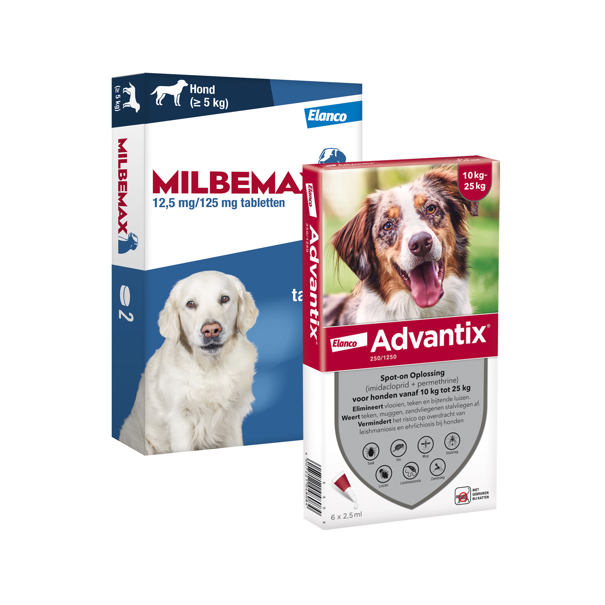 Elanco Preventiepakket Hond 10 - 25 kg